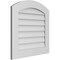 Ekena Millwork Arch Top Surface Mount PVC Gable Vent: Functional, w/ 3-1/2"W x 1"P Standard Frame, 26"W x 26"H GVPAR26X2601SF - alternate 4